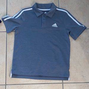 Adidas Grey Polo Shirt